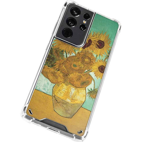 Vincent Van Gogh Sunflowers 1888 Galaxy S21 Ultra 5G Clear Case